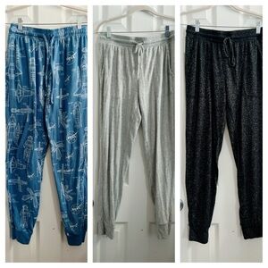 Stars Above Women's S lounge Pants - Blue, Gray, Black NASA bundle set lot